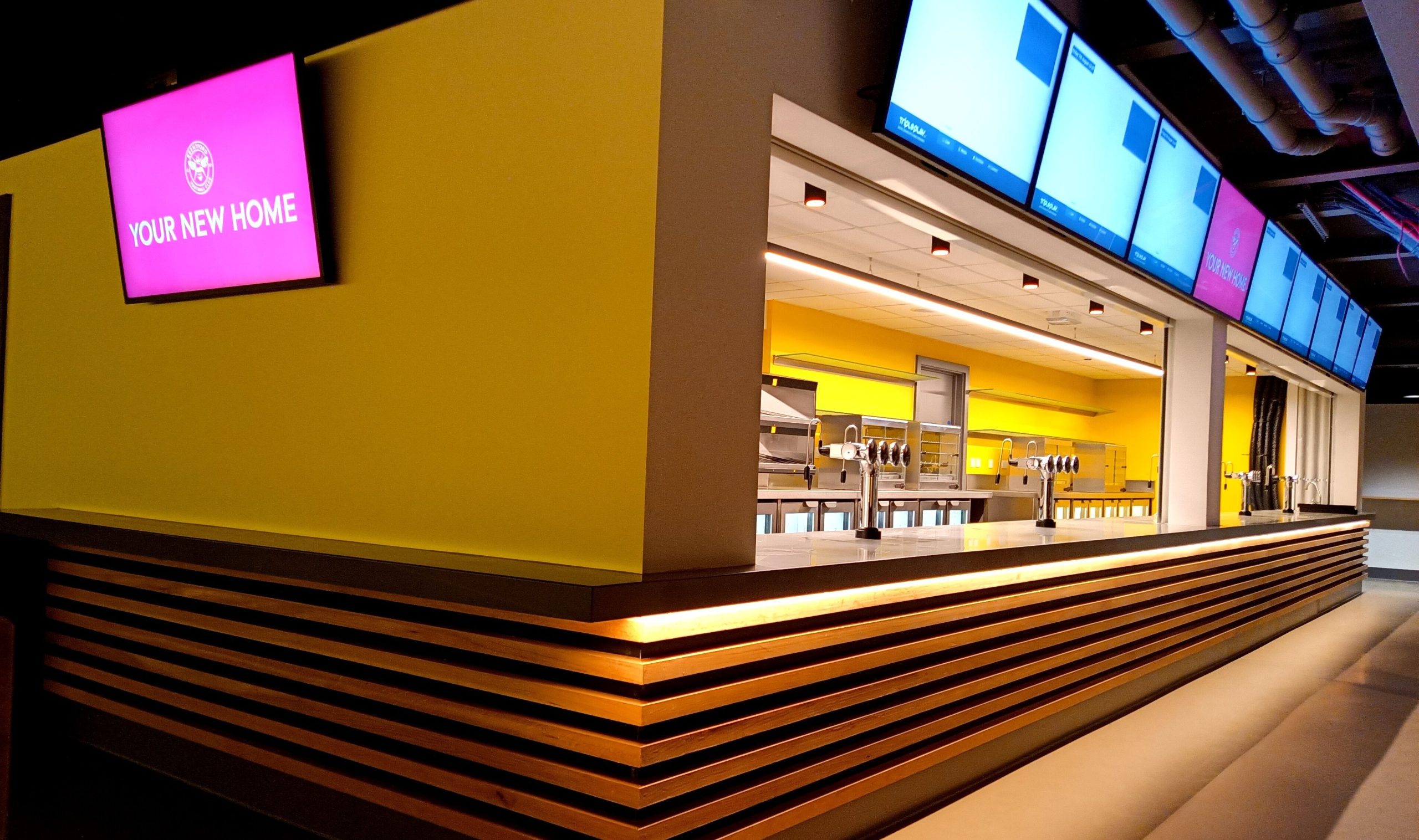 Brentford Football Club - interior fitout by Inline Design